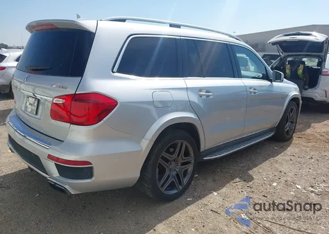 2014 Mercedes-Benz Gl 63 Amg 4Matic z USA, uszkodzony, nr VIN 4JGDF7EE0EA330411